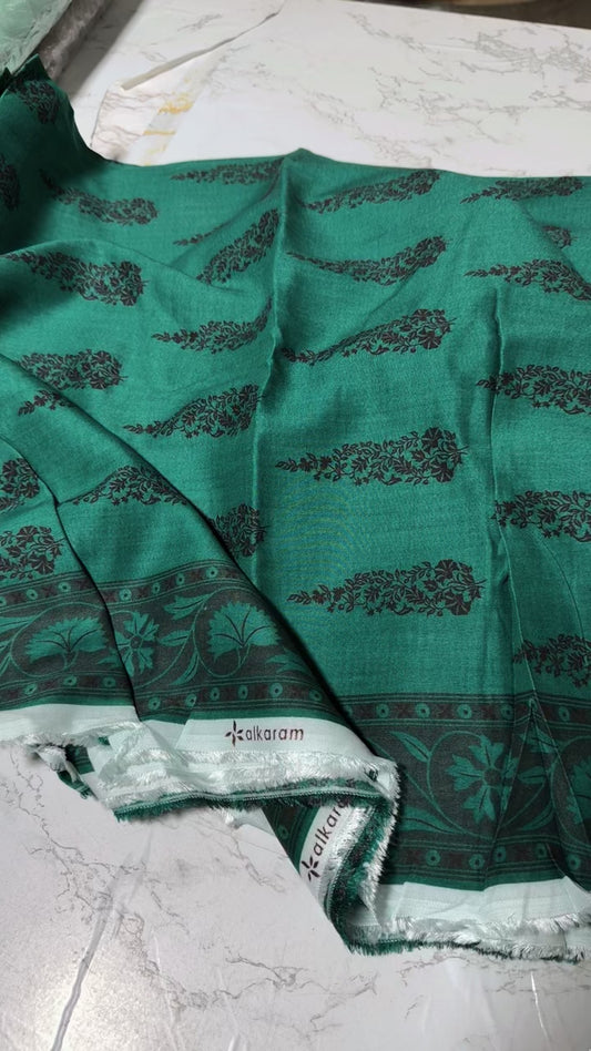 Alkaram printed linen 2pc