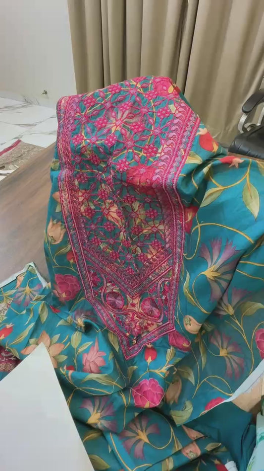 Sapphire Embroided lawn 3pc