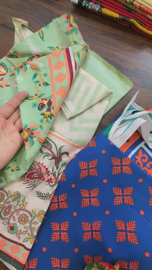 Whole sale deal of lawn 3pc code c