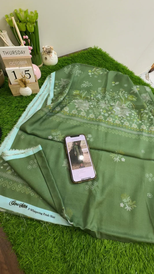 Cross stitch twill marina 2 pc(prebook dispatch 3 days bad)