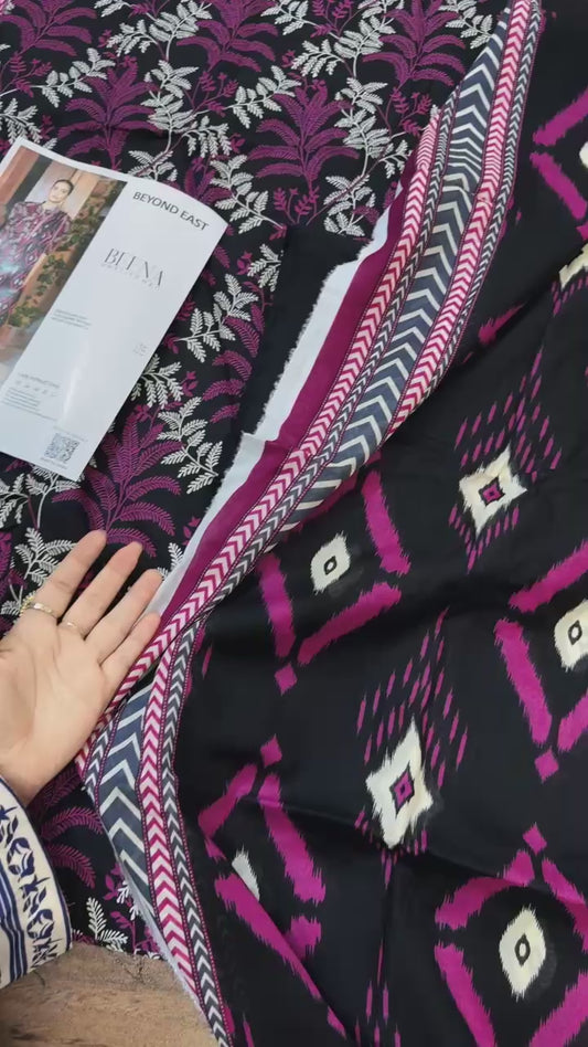 Beyond East printed lawn 3pc