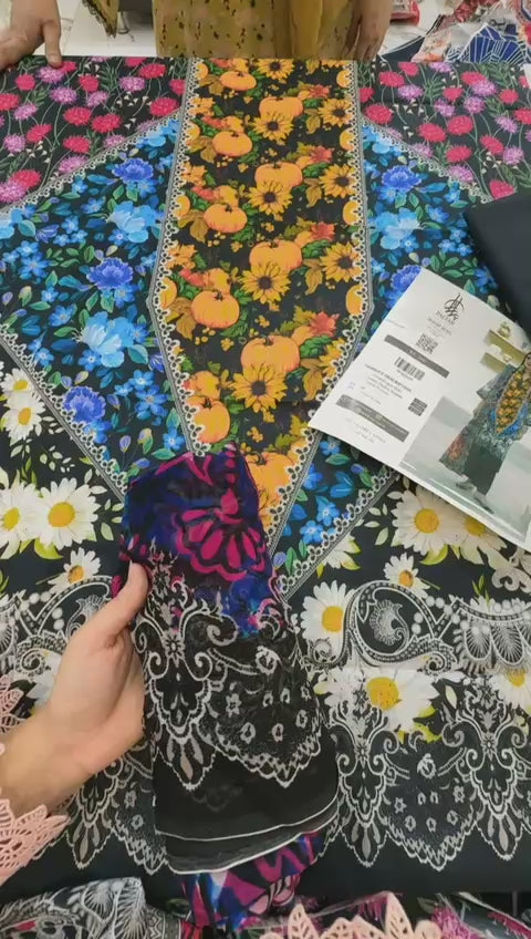 Paltar printed lawn 3pc