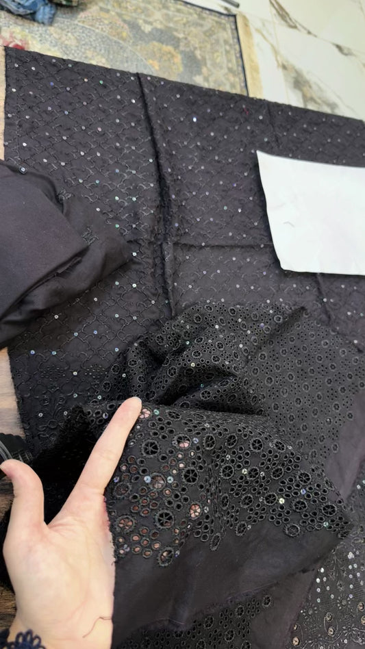 Mahees by riaz arts luxury embroided 3pc code f