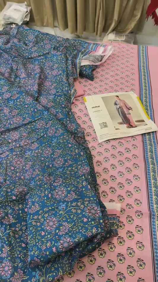Printed lawn 3pc