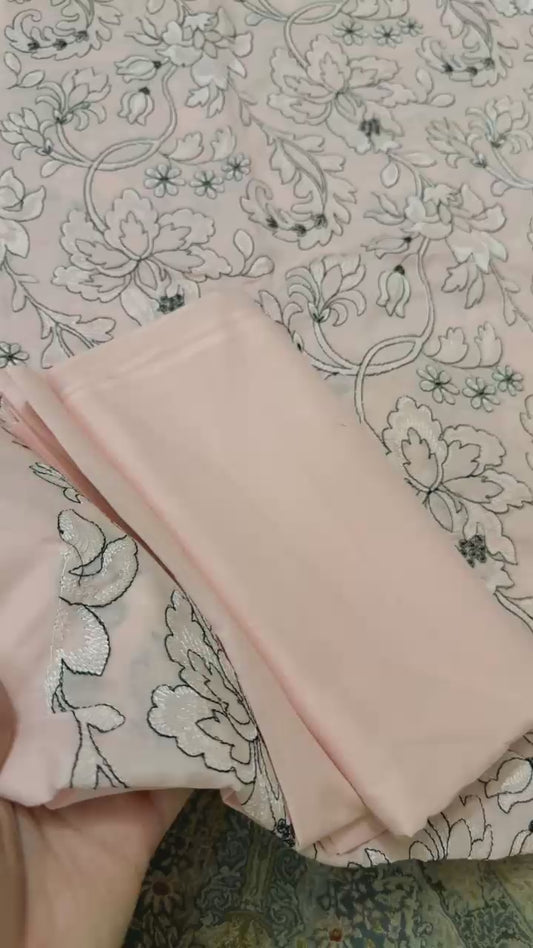 Bareeze style embroidery lawn 2pc