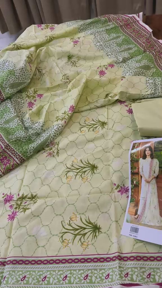 Beyond east printed lawn 3pc