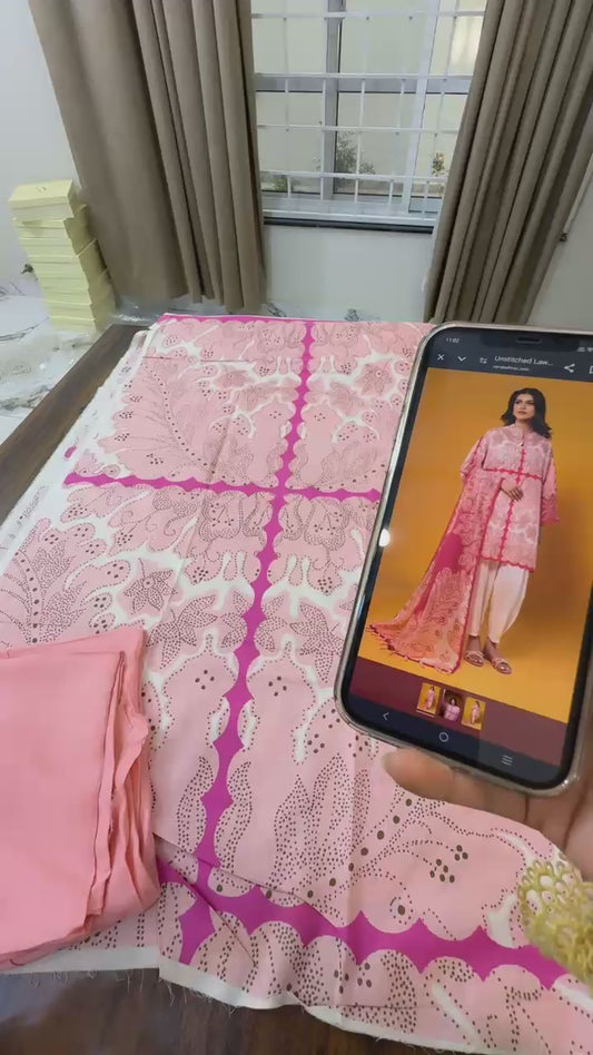 Sana safinaz 💯 original printed lawn 2pc