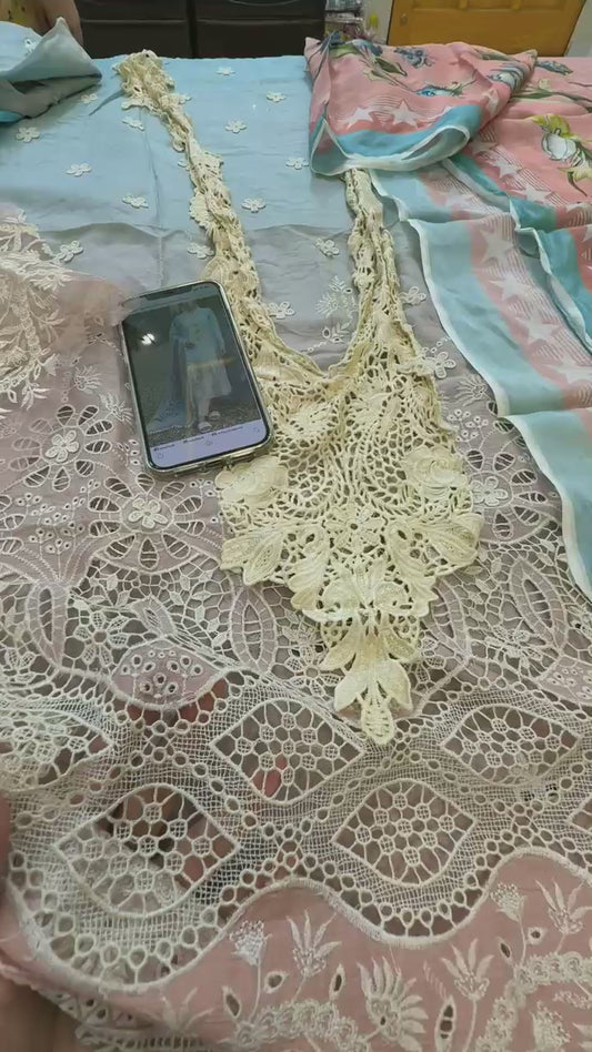 Mushq roheenaz luxury lawn 3pc