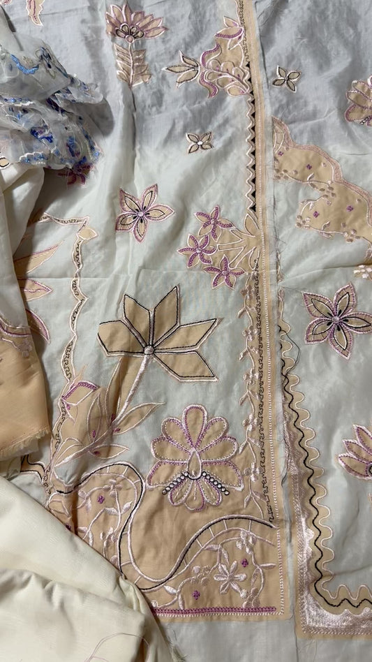 Farah talib aziz luxury embroided lawn 3pc