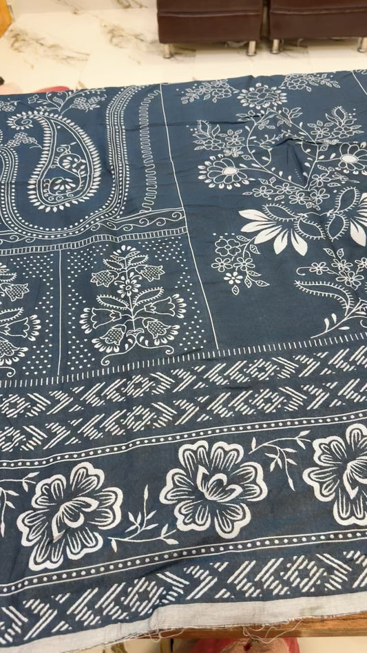 Nishat luxury winter jacquard shawl very big size