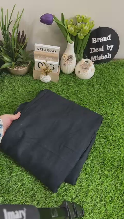 Winter dhanak marina 2 pc complete 5 yard fabric (minor rejection )