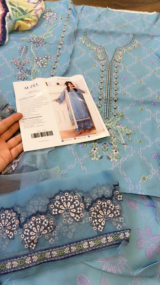 Mushq roheenaz luxury 3pc (Miren)