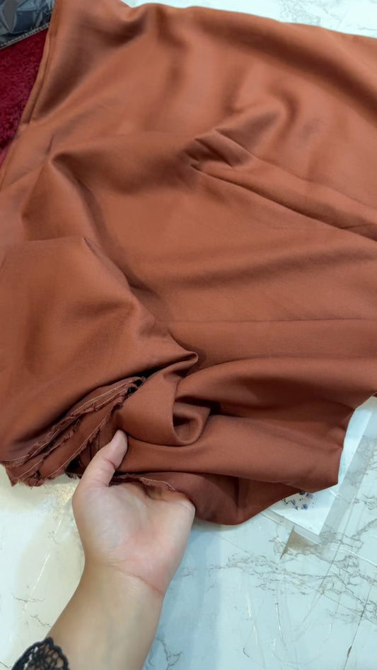 Plain marina solid 2pc brown