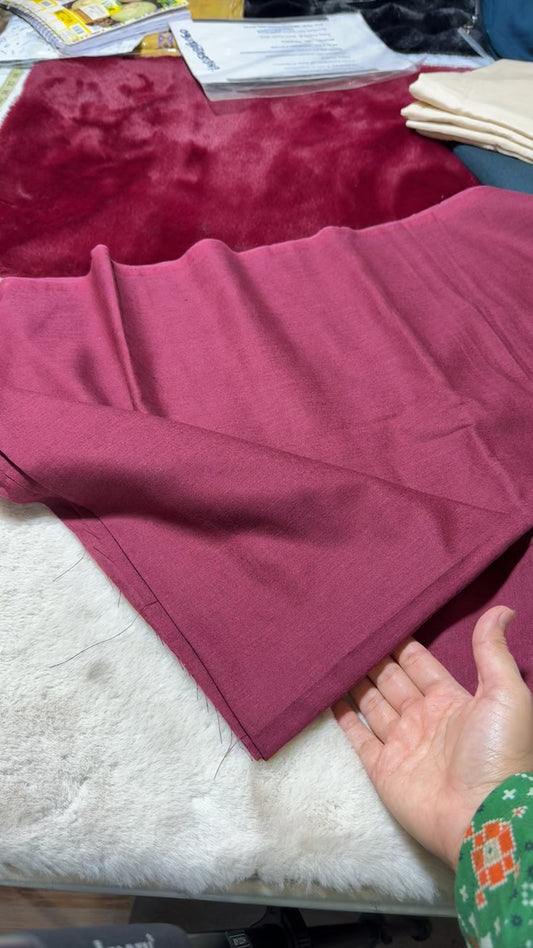 Solid plain karandi 2 pc