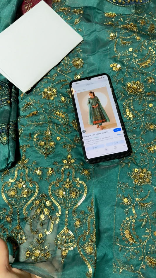 Alkaram festive luxury formal 2pc