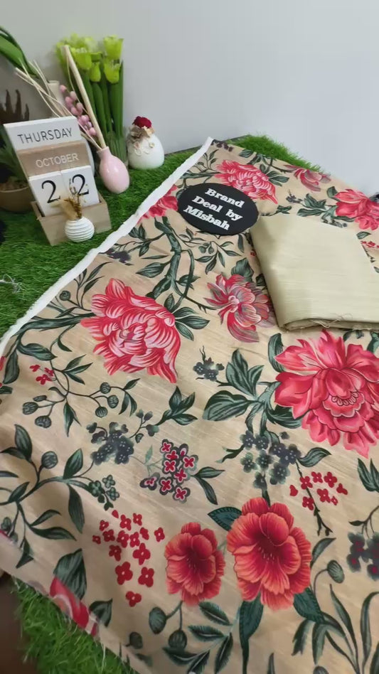 Khaadi winter 2 pc
