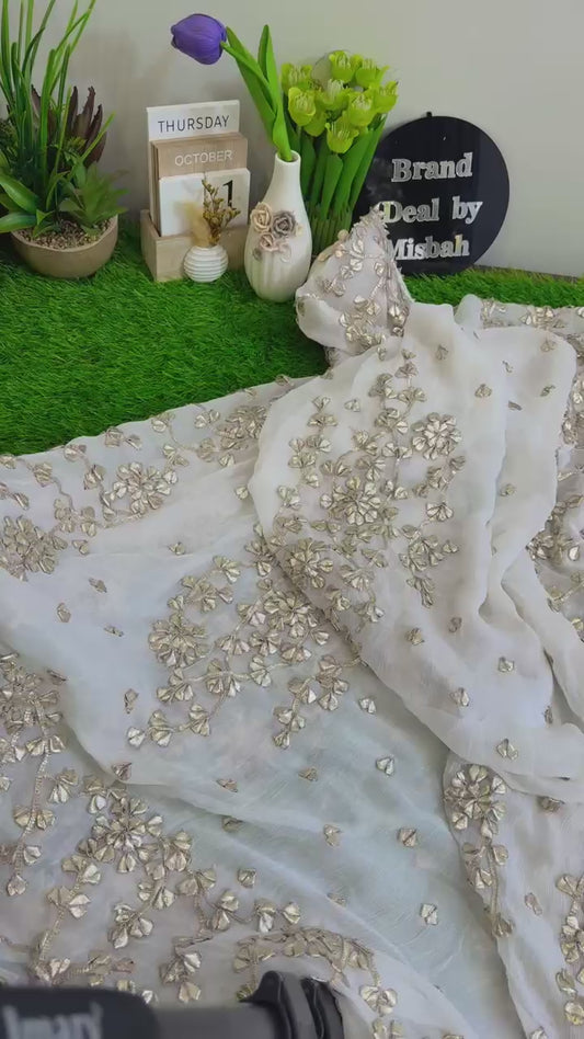 Code A7 pure chiffon gotta work duppata