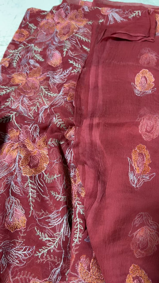 Keyseria chiffon 2 pc minor rejection