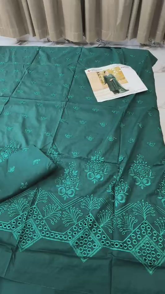 Alkaram embroidered lawn 3pc