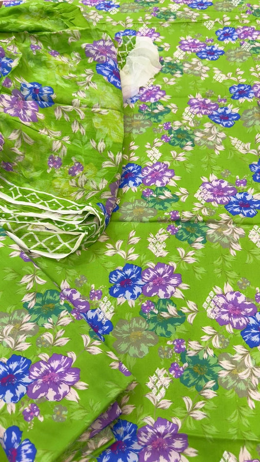 Bareeze style embroided linen 3pc