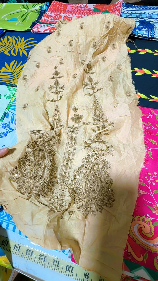 Zara shahjahan embroided pannel (1 pannel)