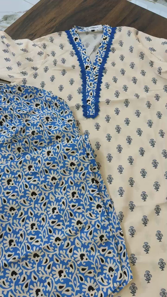 Misbah,s pret stitched 2 pc