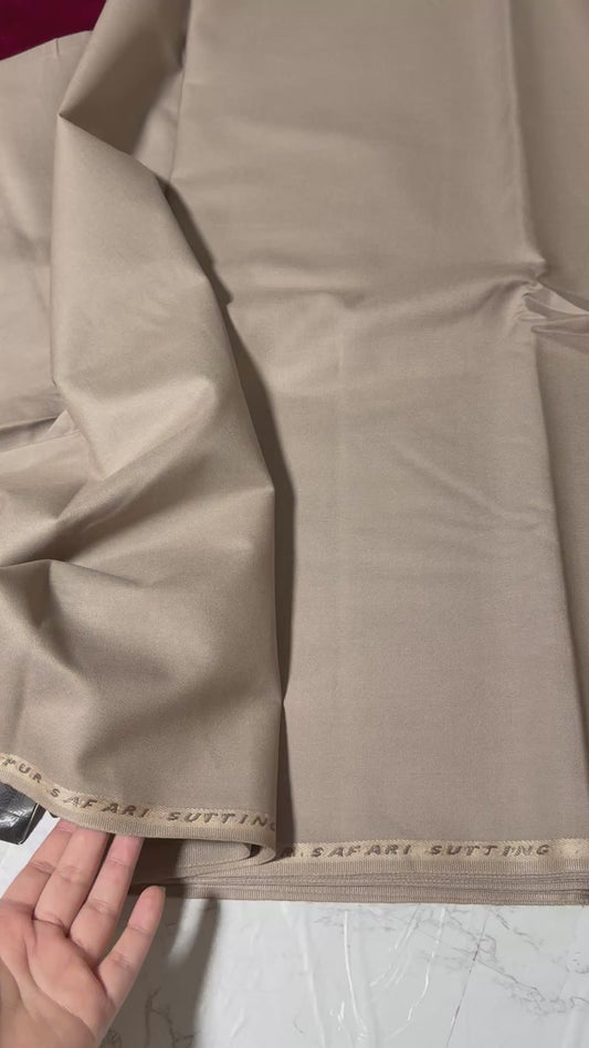 Lawrancepur safari winter fabric complete suit (safari)