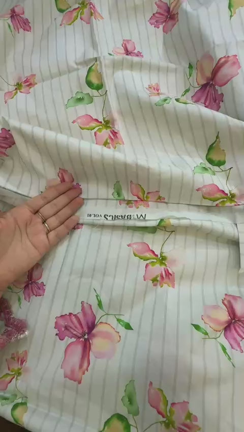 Maria b 💯 percent original all over printed 2 pc