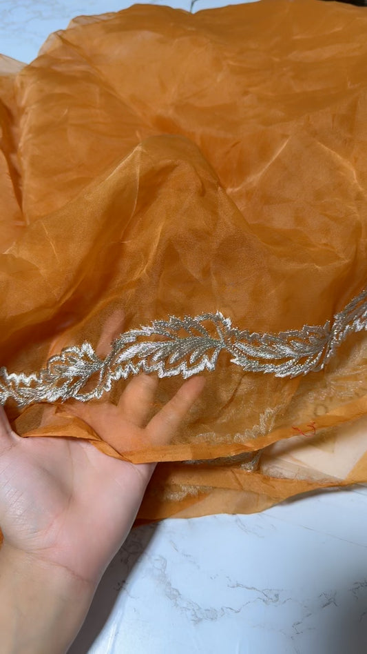 Baroque/charizma/nureh/ Pure organza duppata b fresh