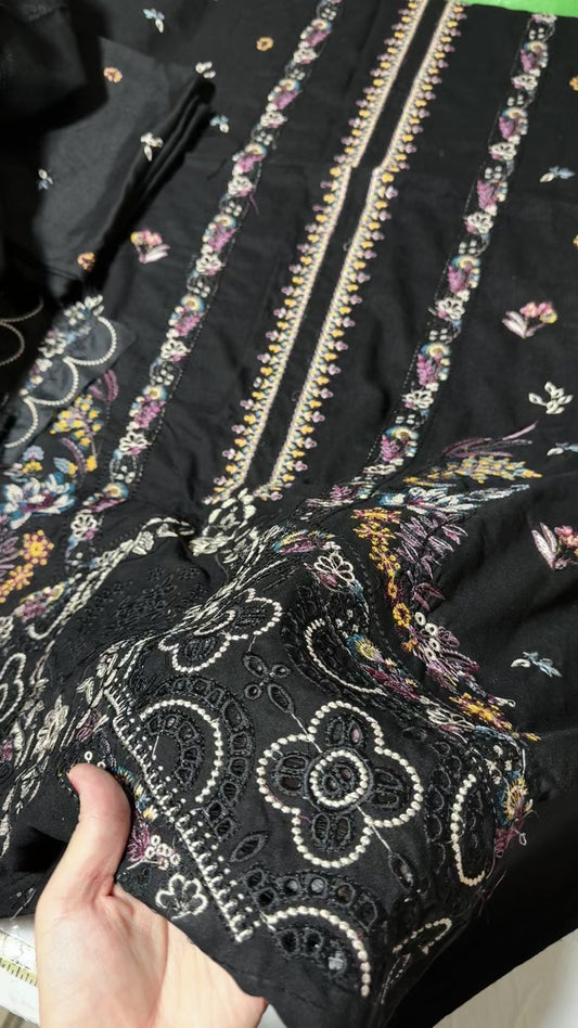 Riaz arts luxury embroided winter 3pc