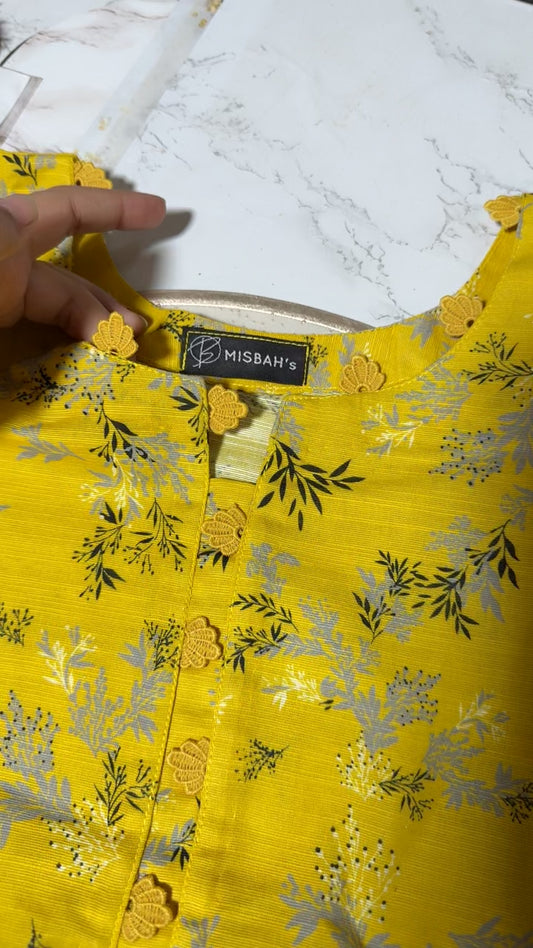 Misbah's stitched winter khadar 2pc