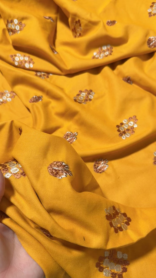 Bareze embroidery style winter dhanak 2pc