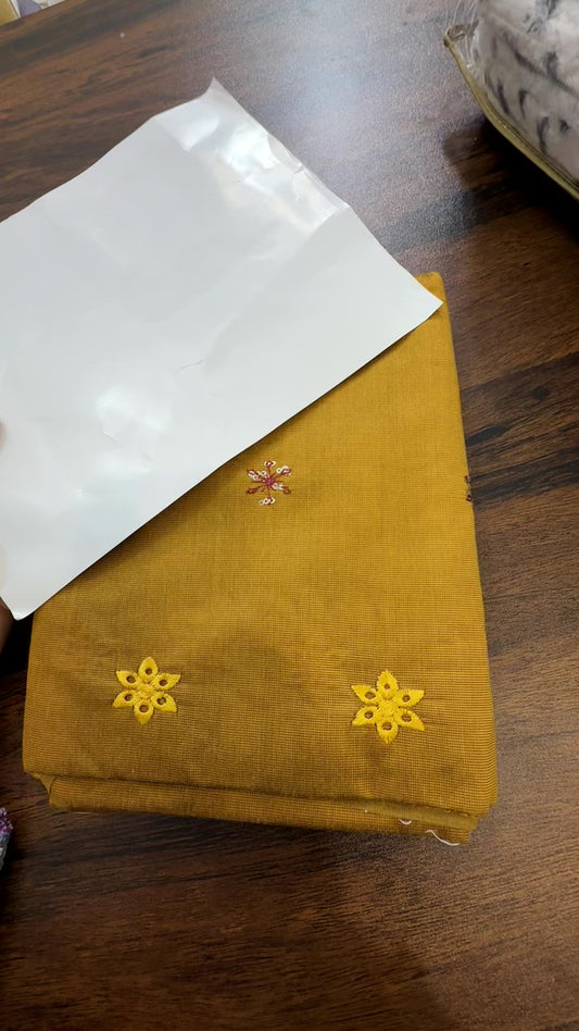 Khadi net pure embroided 2pc clearance sale