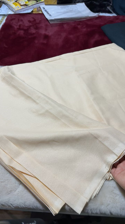 Solid plain karandi 2 pc