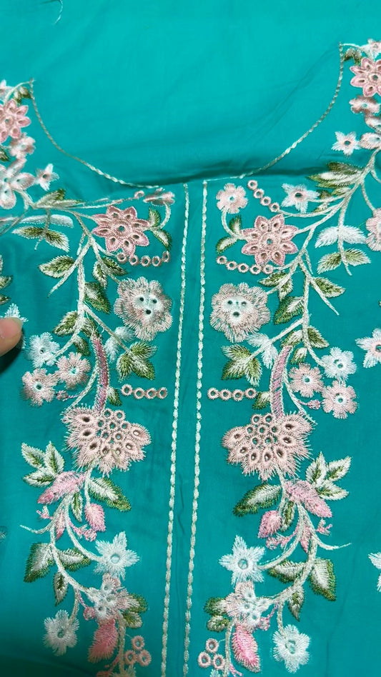 Big brand Luxury embroided lawn 2pc