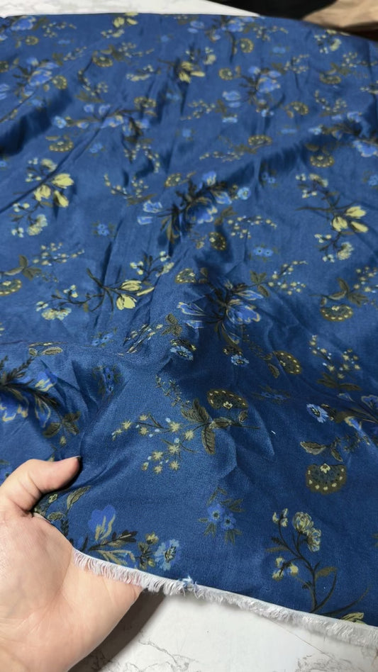 Vanya printed allover viscose silk 2pc