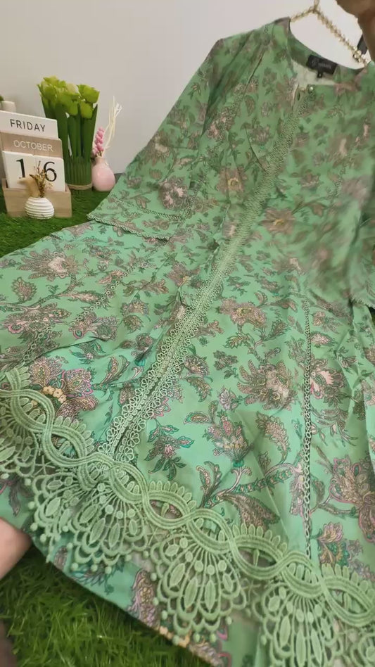 Misbah s pret stitched 2 pc