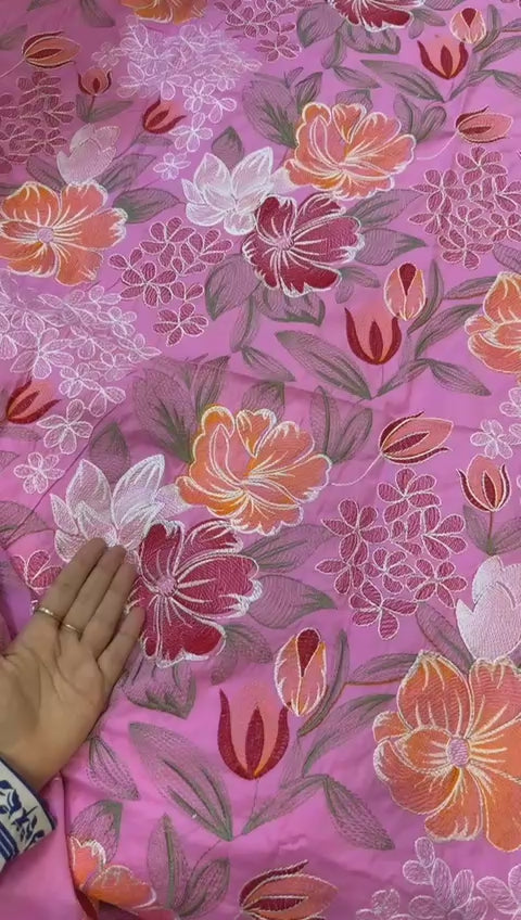 Bareeze embroidery style lawn 2pc