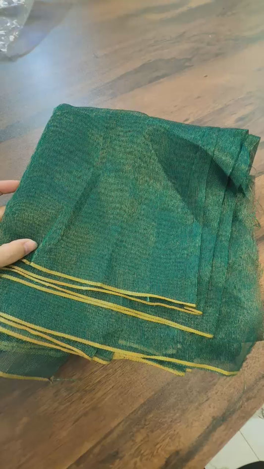 Maria b 💯 percent original luxurious shimmer khadi net fabric