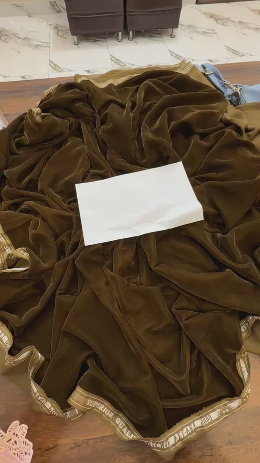 9000 micro velvet 2 pc complete 5 yard fabric
