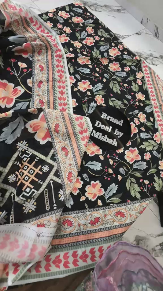 Printed lawn 2pc code 5