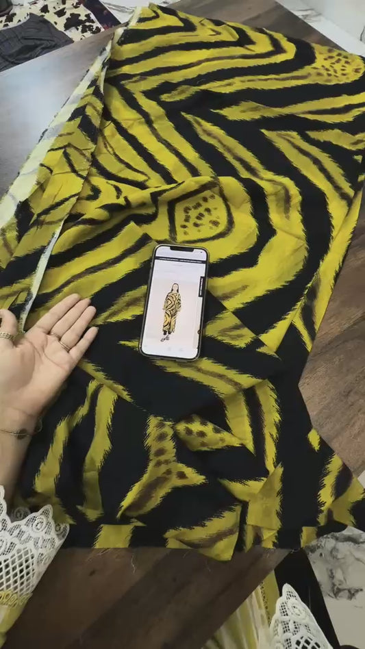 Maria b winter all over printed 2 pc