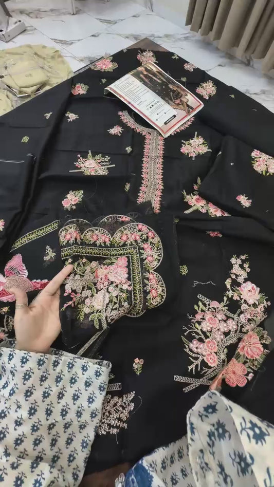 Tessa luxury embroidered lawn 3pc