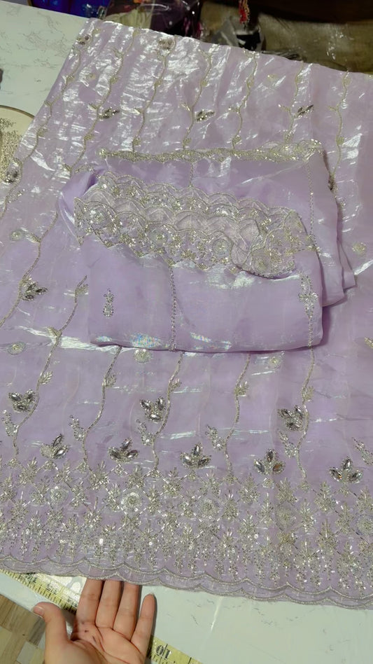 Luxury turkish cut dana silk shirt duppata