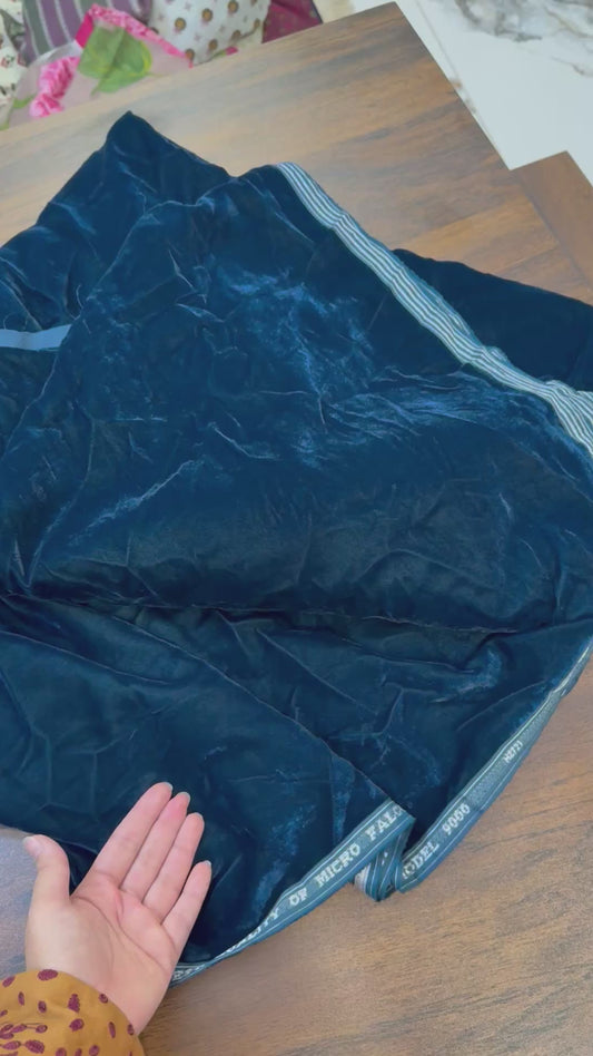 Velvet 2pc 9000 micro complete 5 yard fabric code a