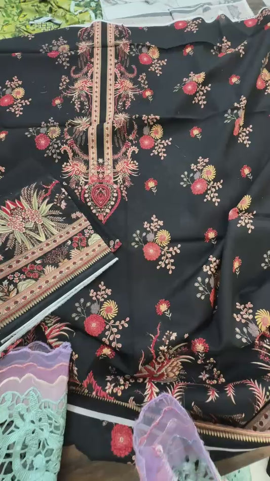 Printed lawn 2pc code 8
