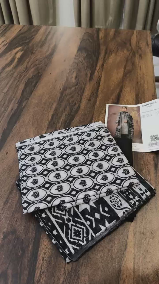 Printed lawn 3pc