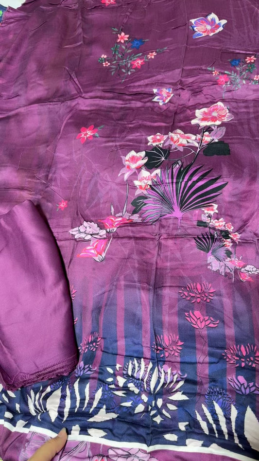 Mix brand printed twill marina 2pc