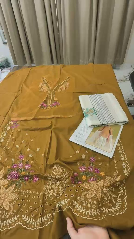 Rajbari luxury embroidered lawn 3pc 01