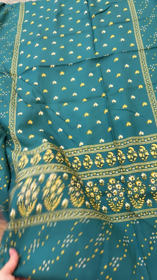 Sapphire printed linen 2pc (clearance)